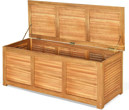 Wood Deck Box