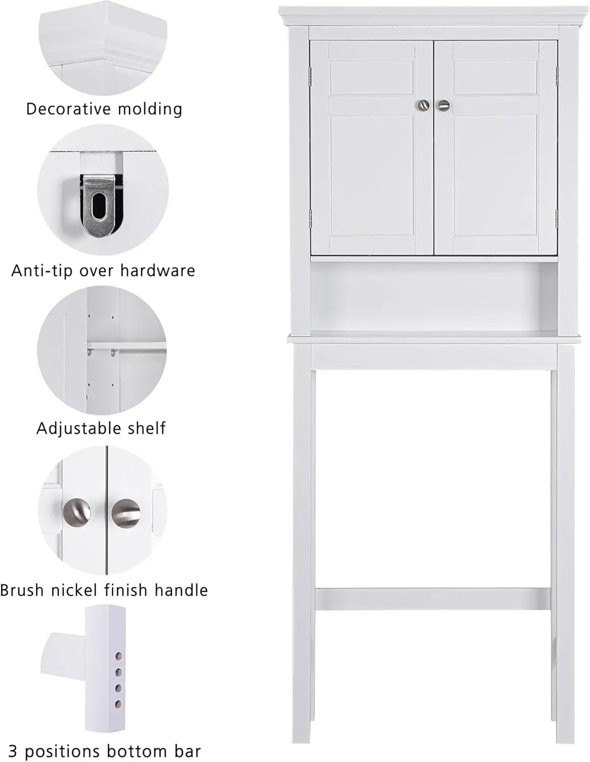 Over The Toilet Storage Cabinet