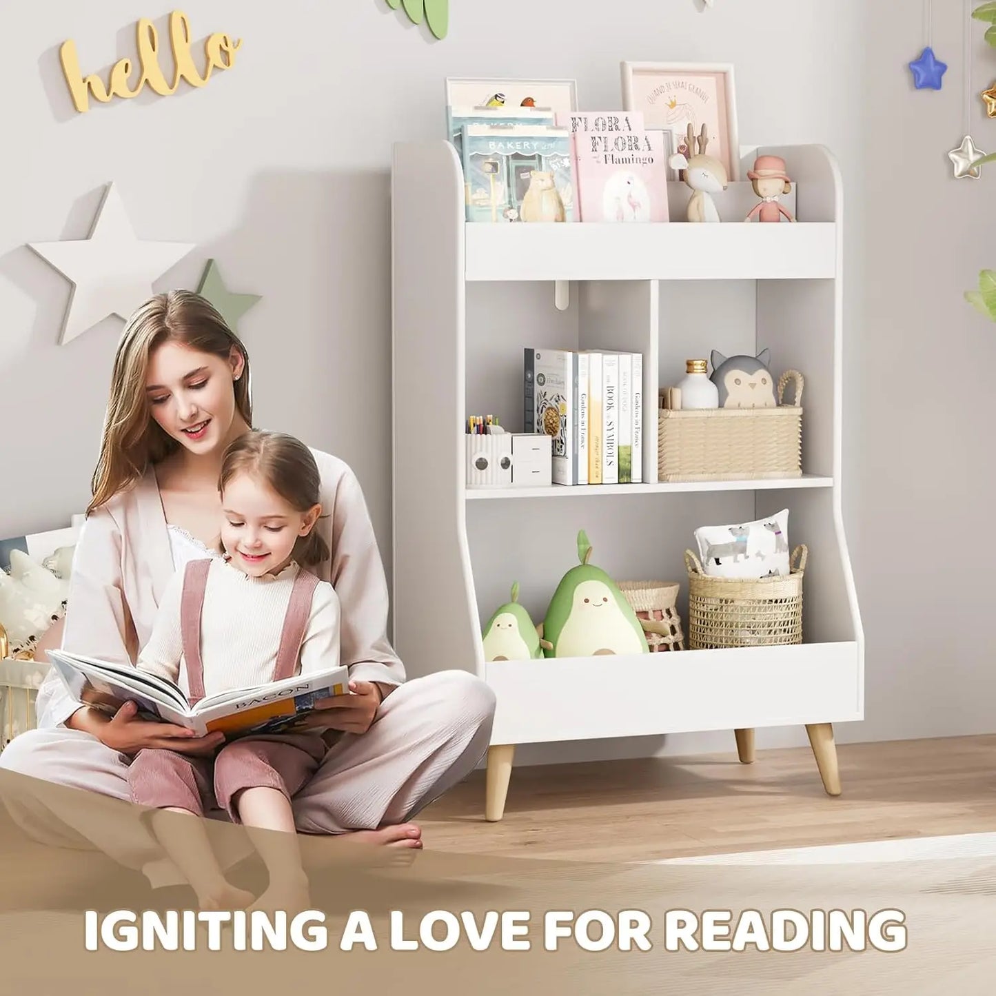 Children's Wooden Storage Unit