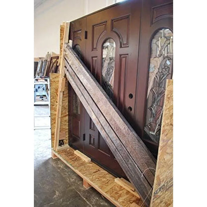 Double  Front Glass Door