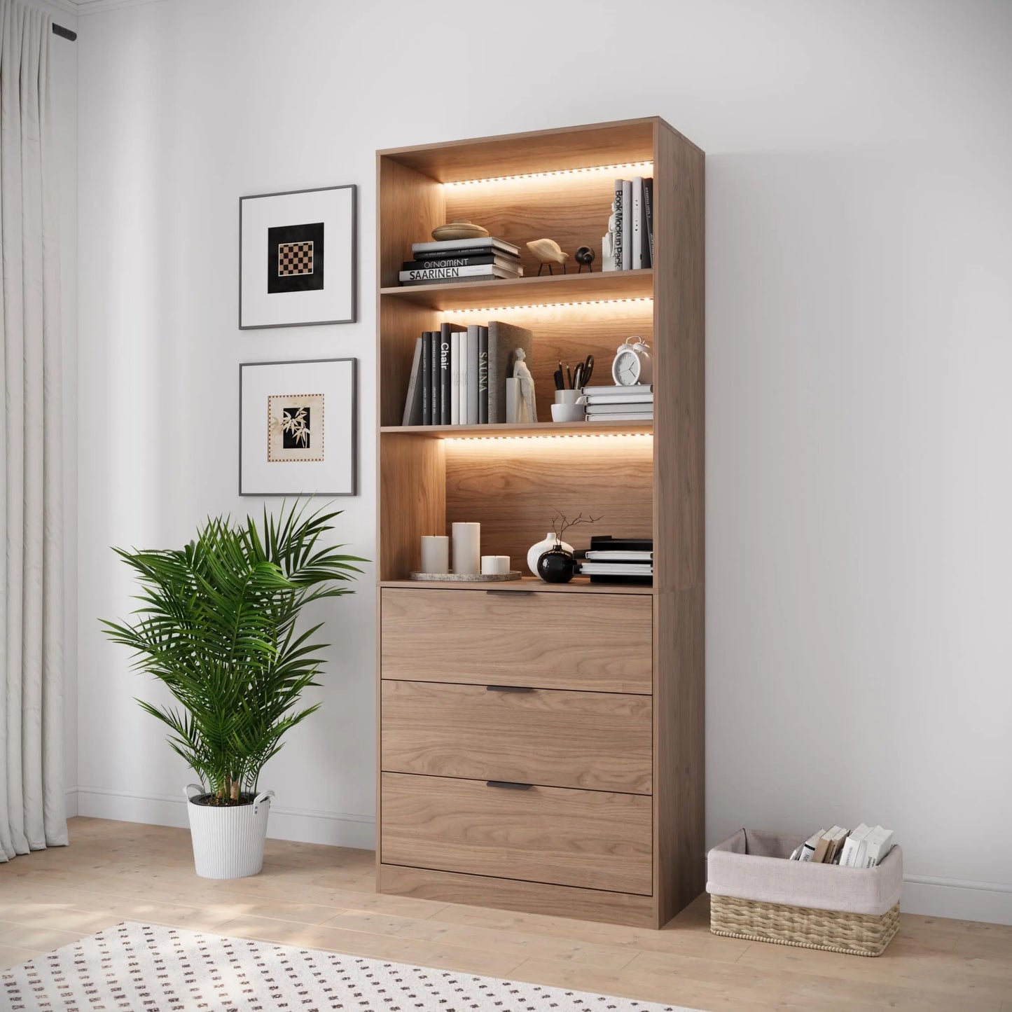 Farmhouse Arched Cabinet