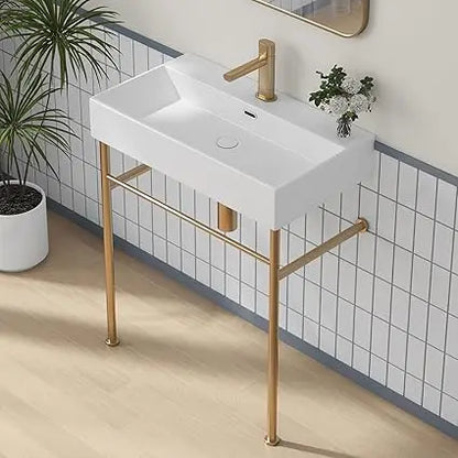 Console Bathroom Sink