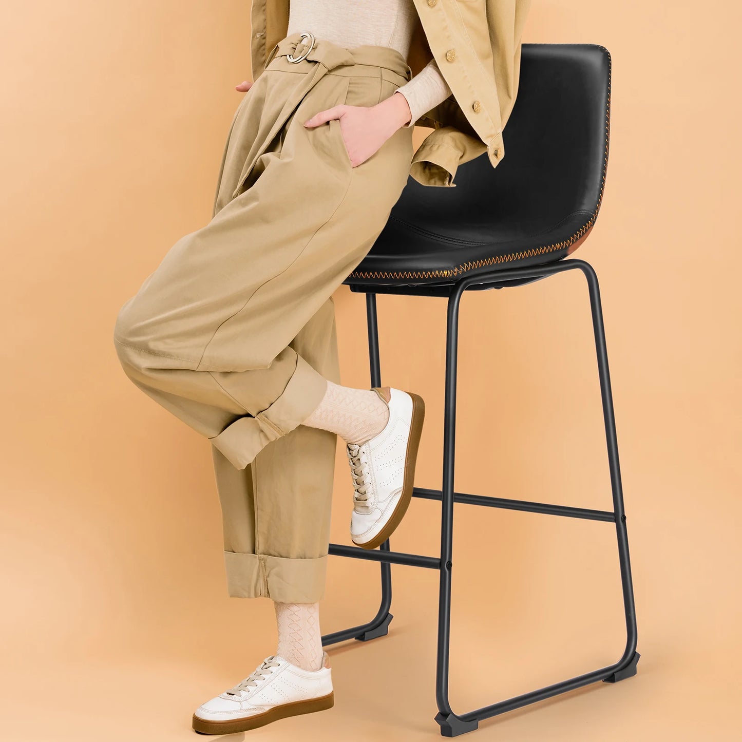 Comfortable  Island Stool