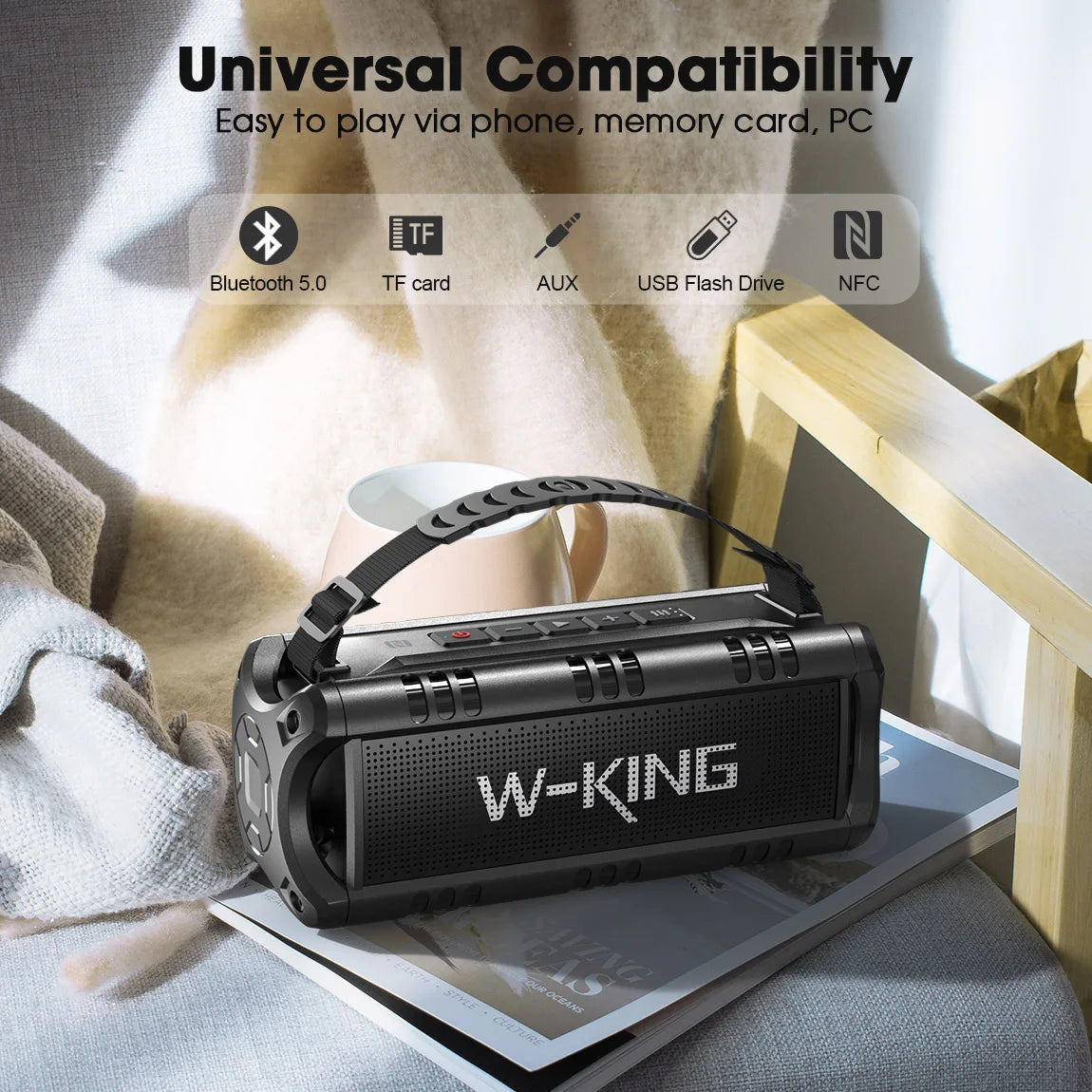 30W Portable Wireless Loud Speaker