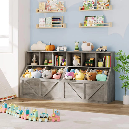 Kids Bookshelf and Toy Storage