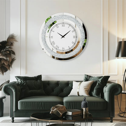 Mirror Wall Clock