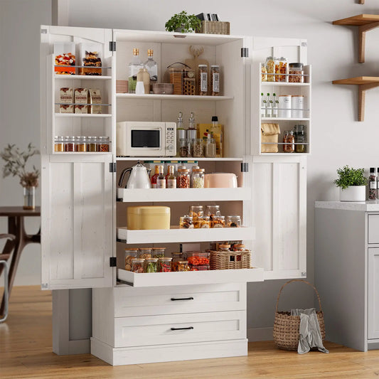Tall Farmhouse Freestanding Pantry