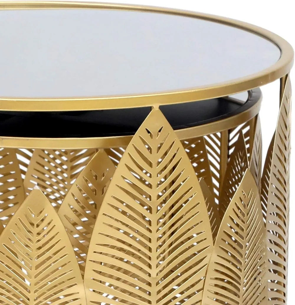 Gold Nesting Side Tables