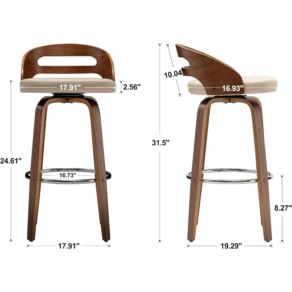 Mid Century Bar Stools