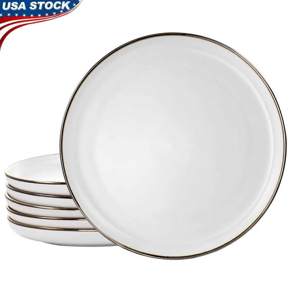 Stoneware Dinner Plate Set