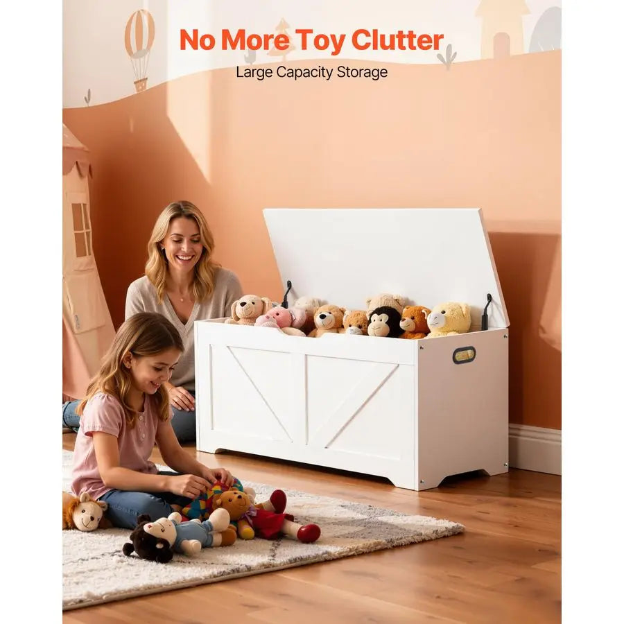 Wooden Toy Box Chest