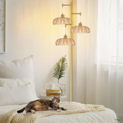 Gold Modern Floor Lamp