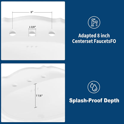 Ceramic Pedestal Sink