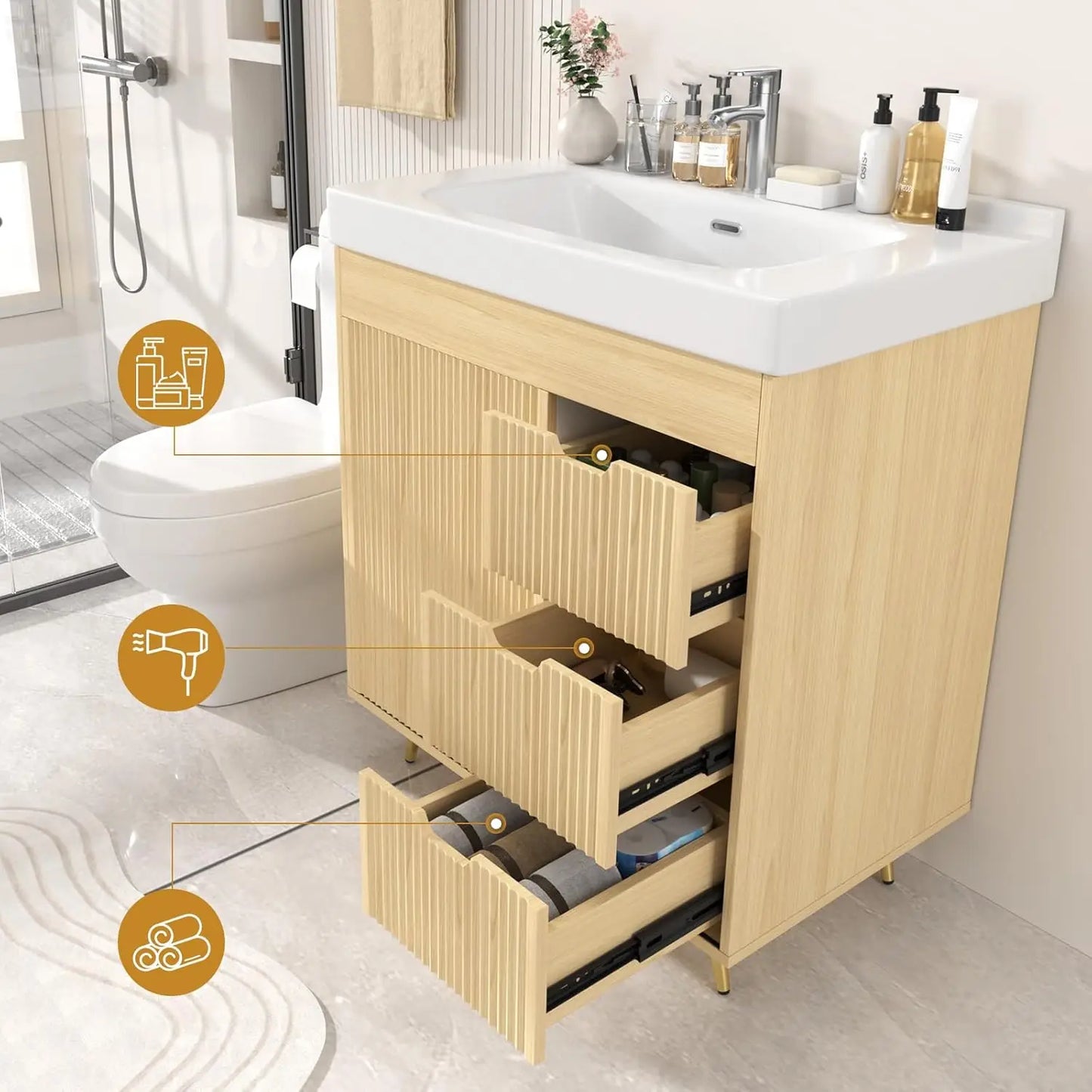 Bathroom Vanity with Sink