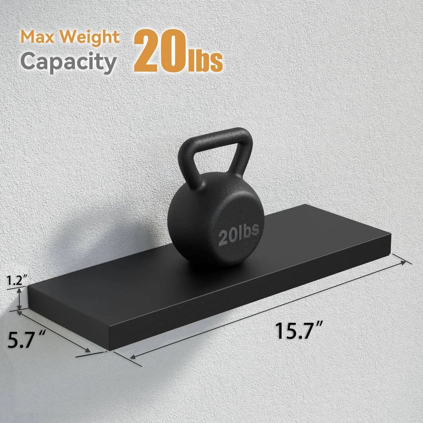 Wall Mounted Shelves