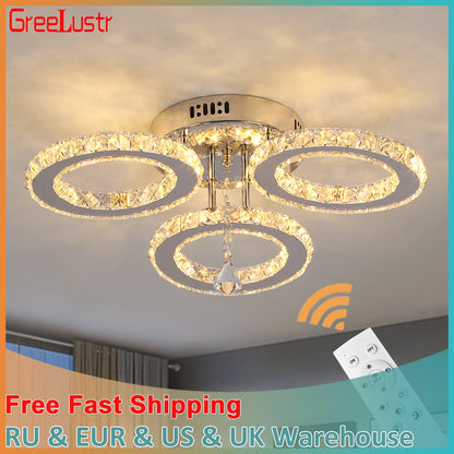 Pendant Light Crystal Led Chandelier