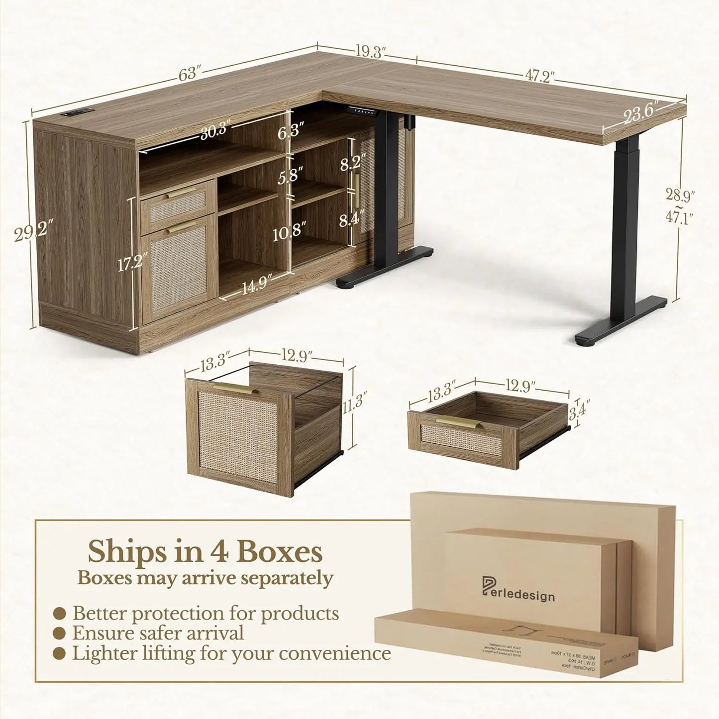 Home Office Furniture Set  2