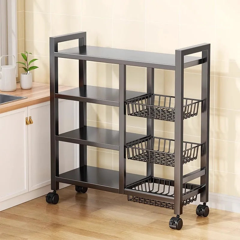 removable cabinet storage rack