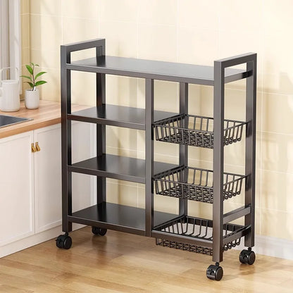 removable cabinet storage rack