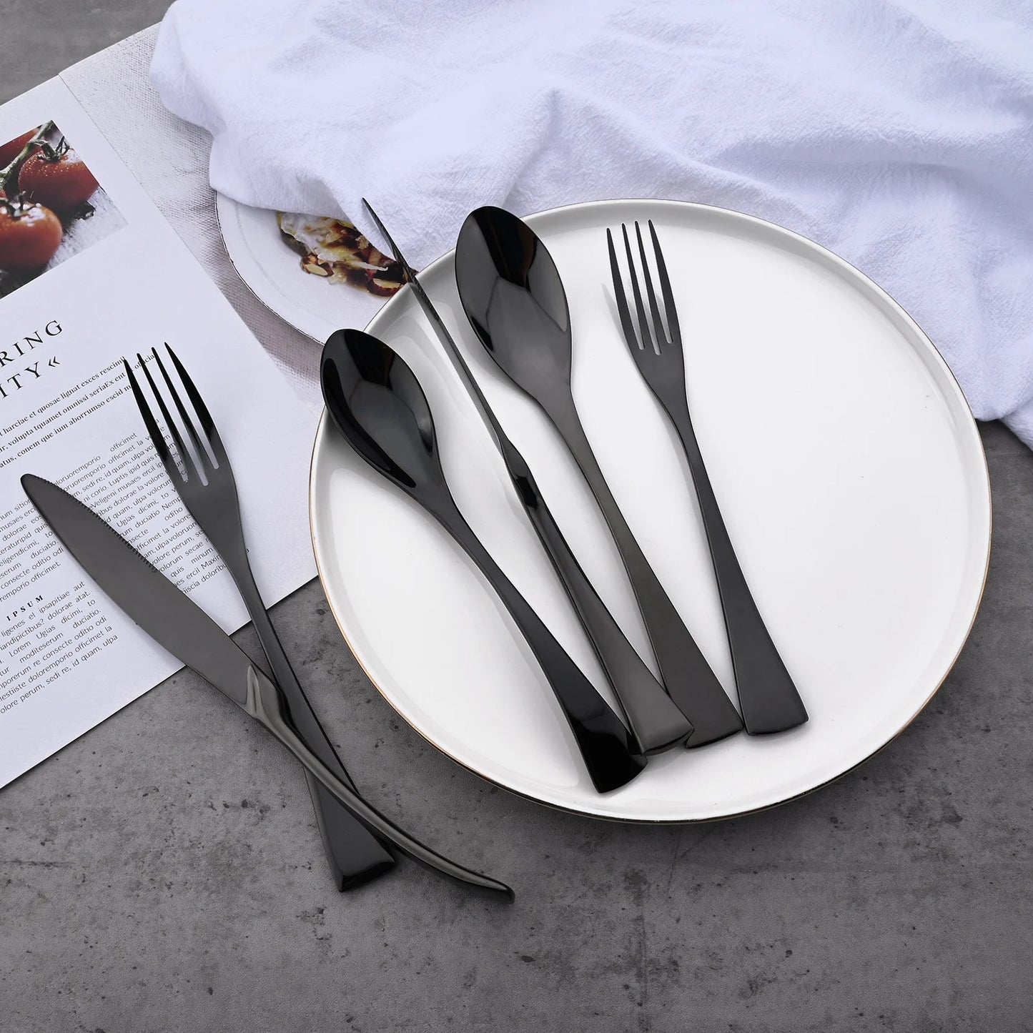 Stainless Steel Flatware Set