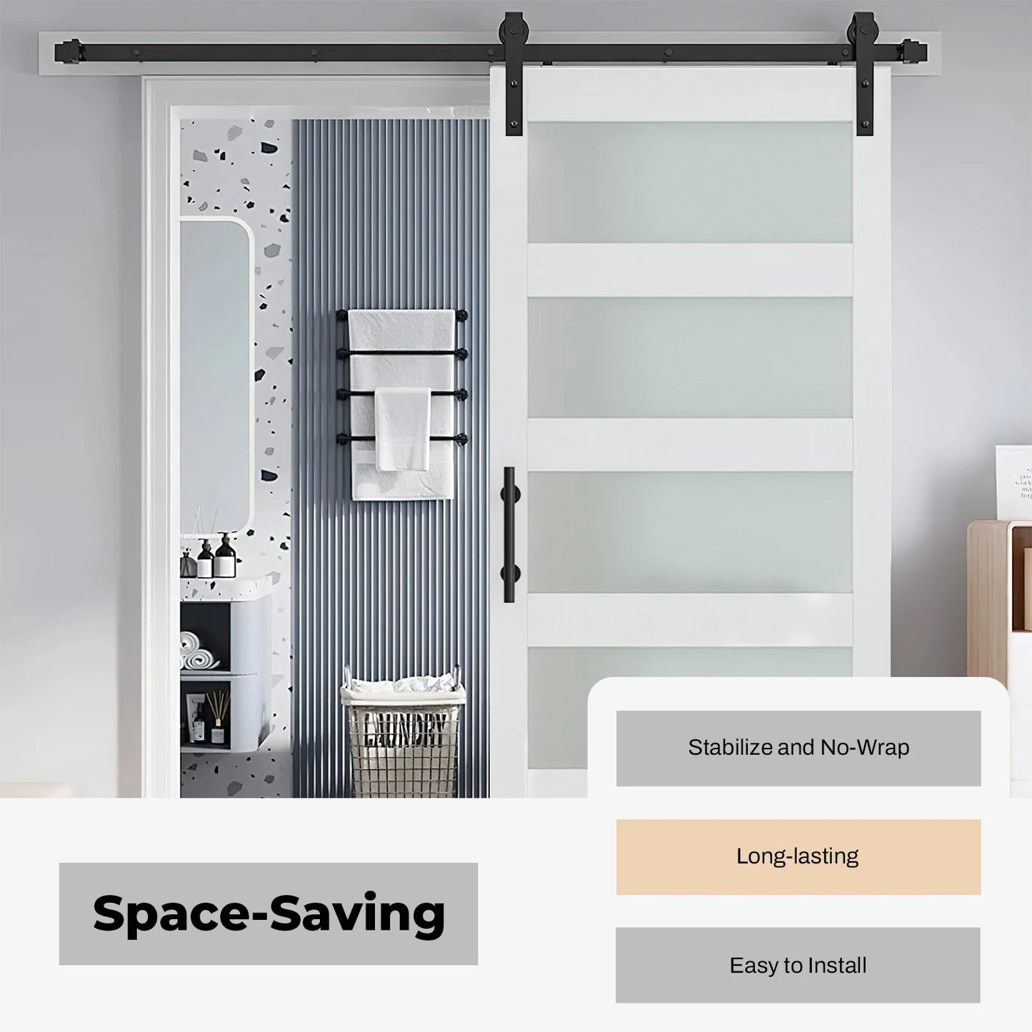 Sliding Glass Barn Door