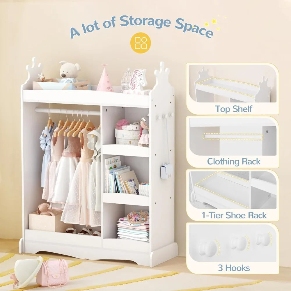 Kids Wardrobe with Mirror