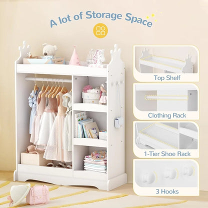 Kids Wardrobe with Mirror