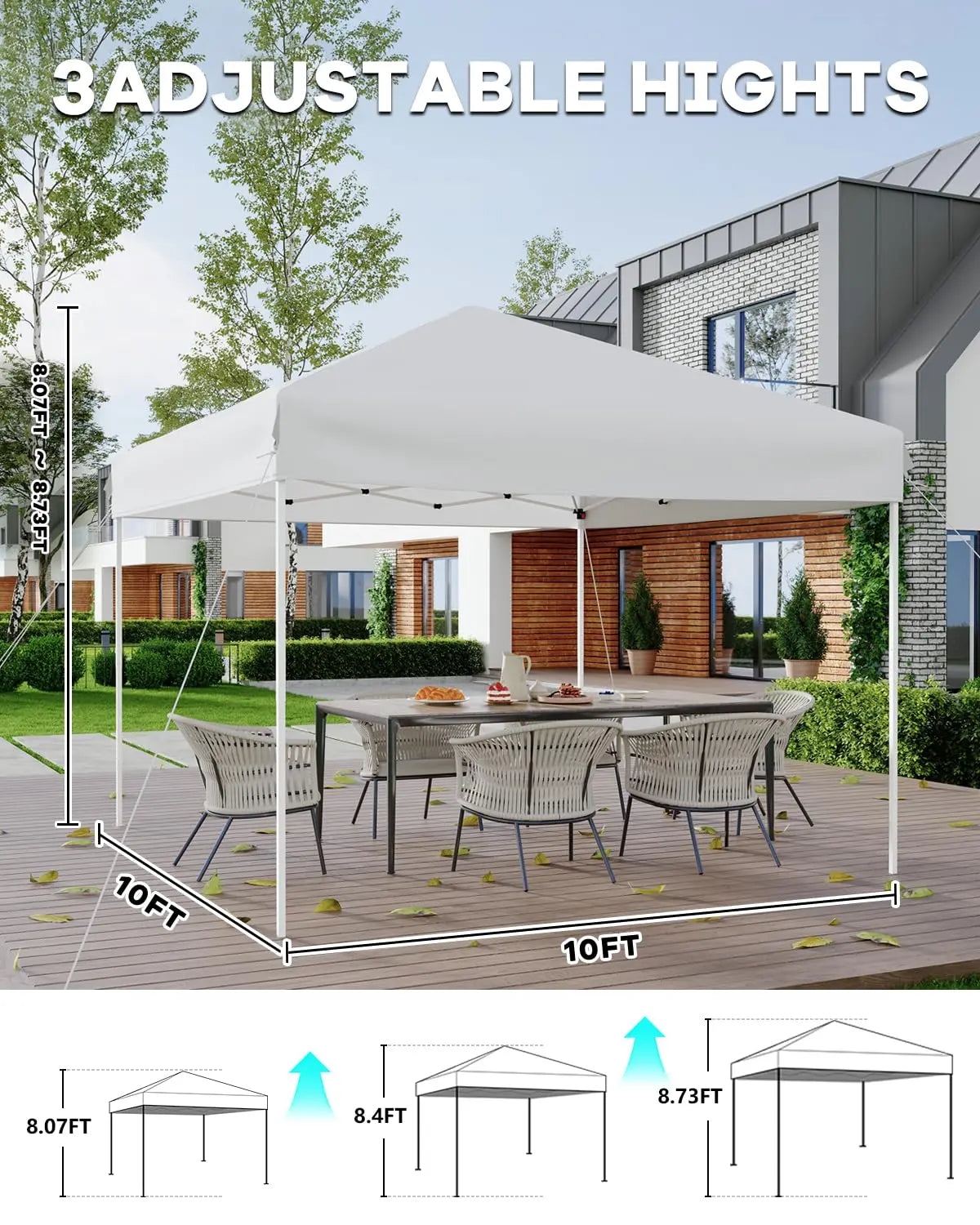 10x10ft Pop Up Canopy