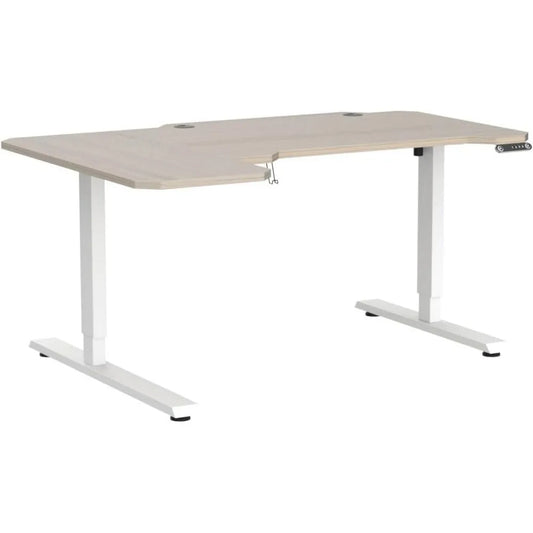 Electric L-Shaped Computer Desk