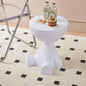 Round Matte Finish Side Table