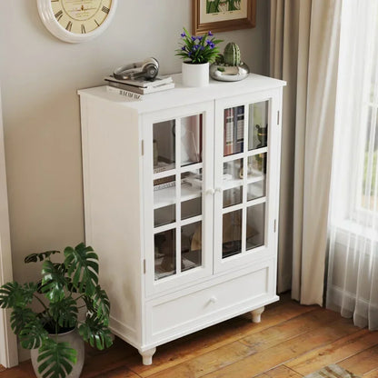White Buffet Cabinet