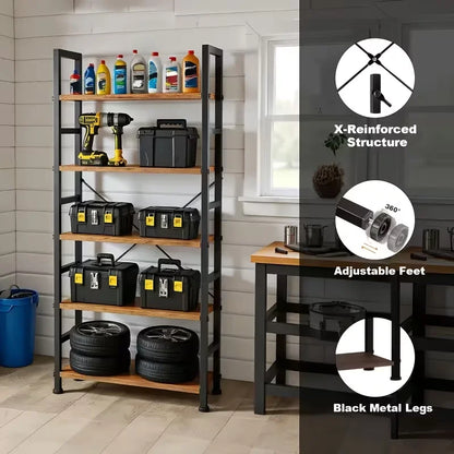5-Tier Industrial Multi-Purpose Organizer