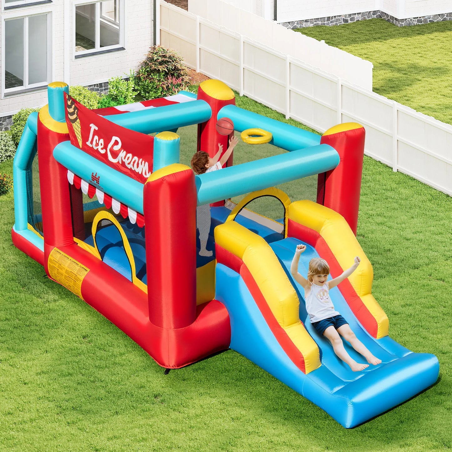 Ice Cream Jumping Castle