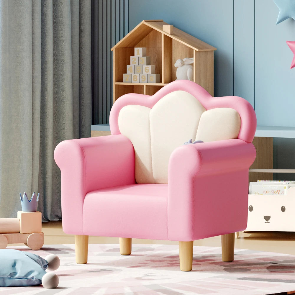Upholstered Kids Sofa