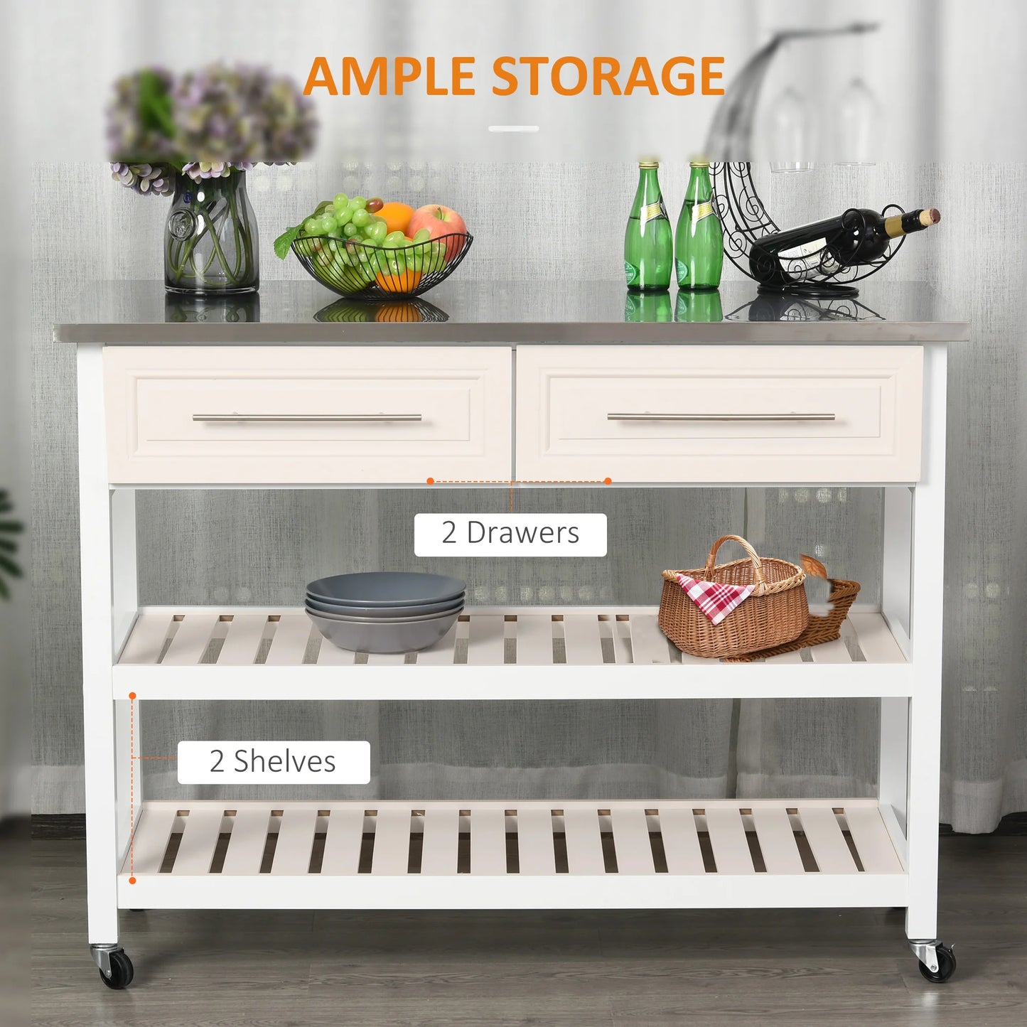 Kitchen Island Storage