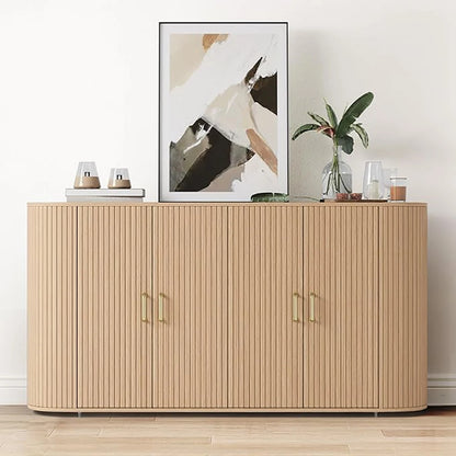 63" Sideboard Buffet Cabinet