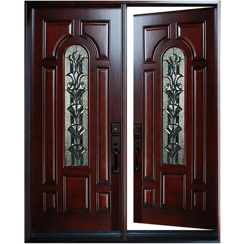 Double  Front Glass Door