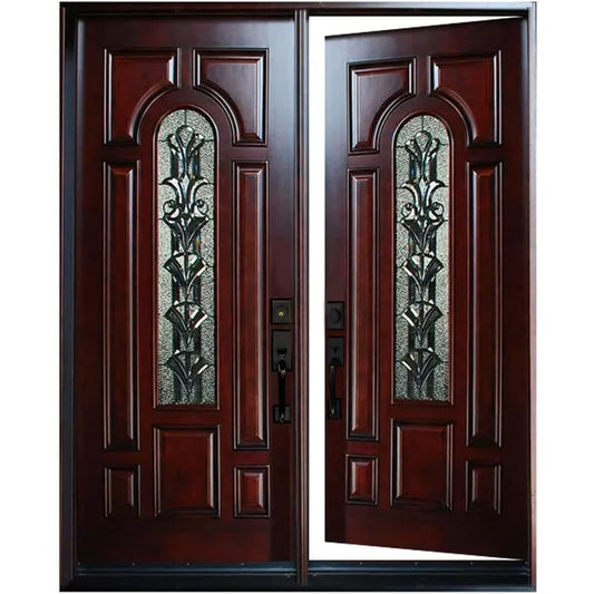 Double  Front Glass Door