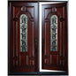 Double  Front Glass Door