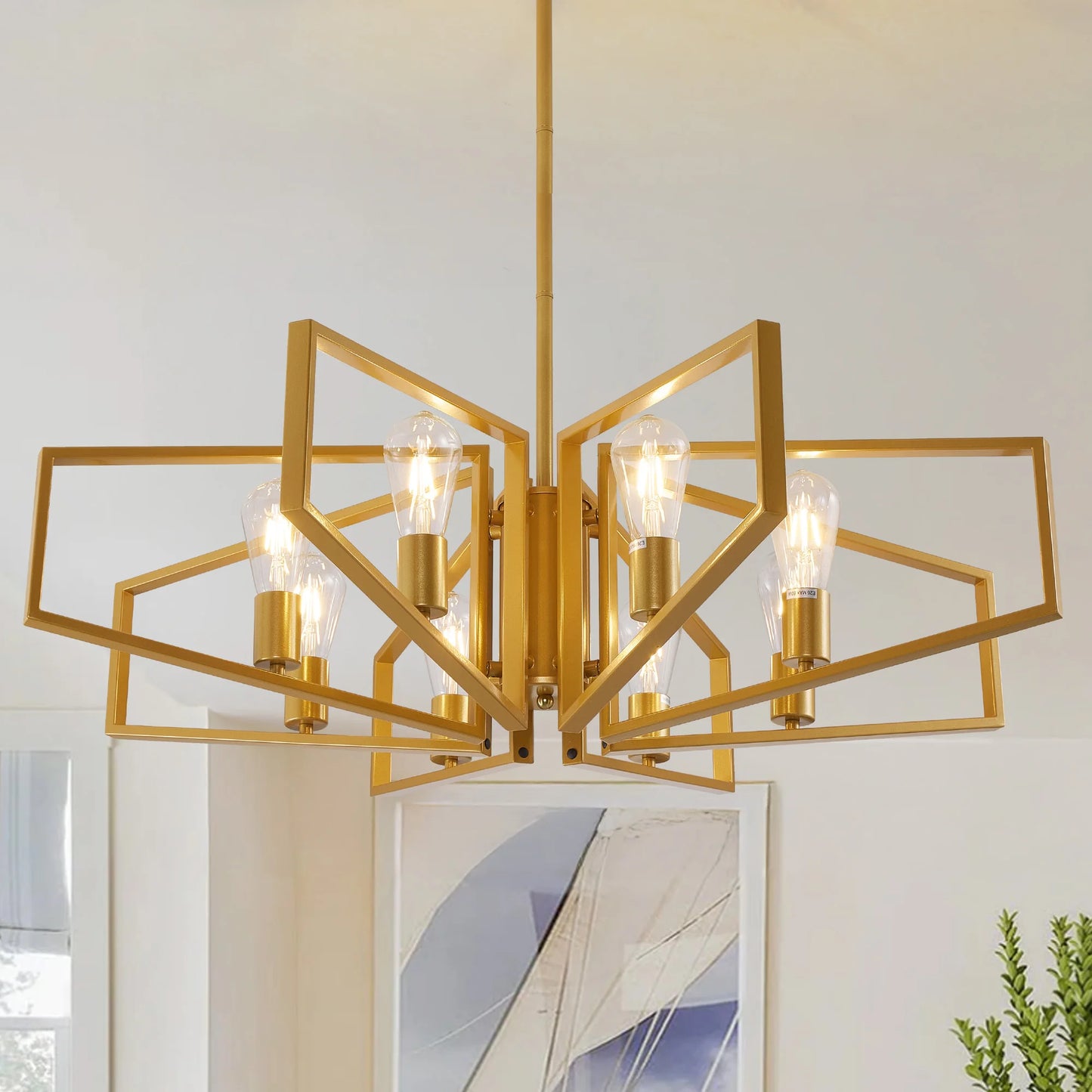 Geometric Chandelier Light