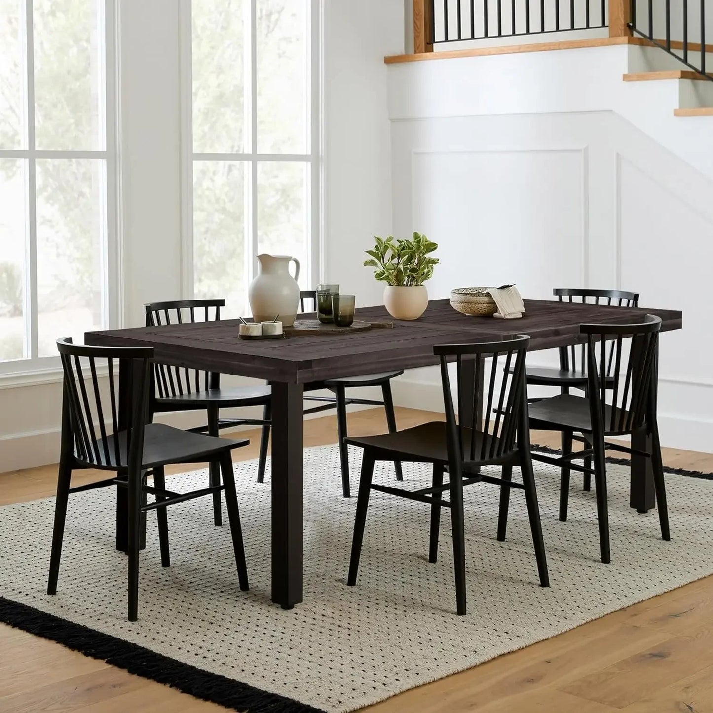 Acacia Wood Kitchen Table