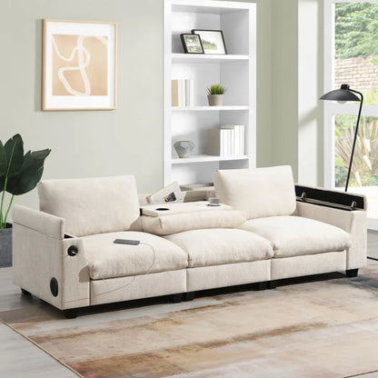 Chenille Sectional Sofa