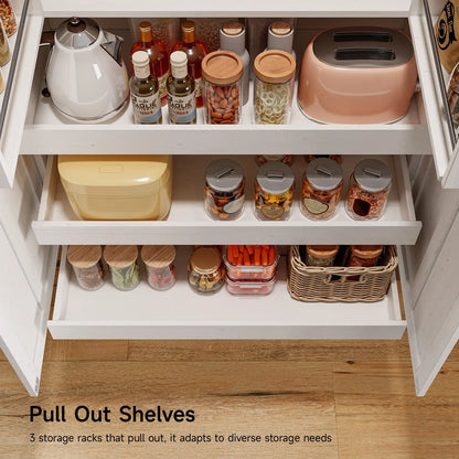 Tall Farmhouse Freestanding Pantry