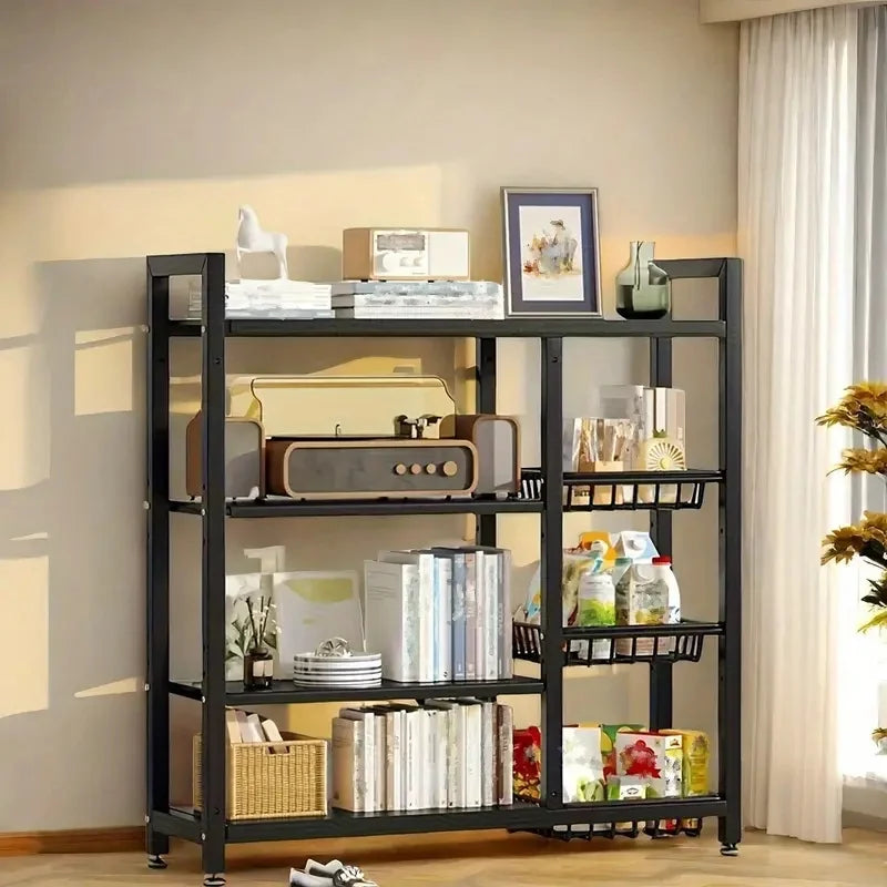 removable cabinet storage rack