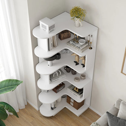 L-Shaped Bookcase