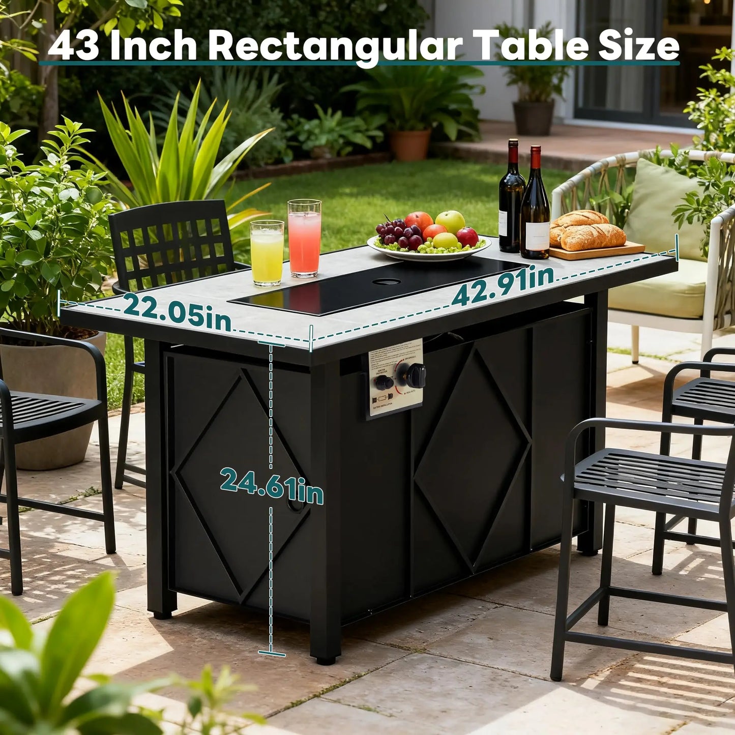 Outdoor Propane Fire Pit