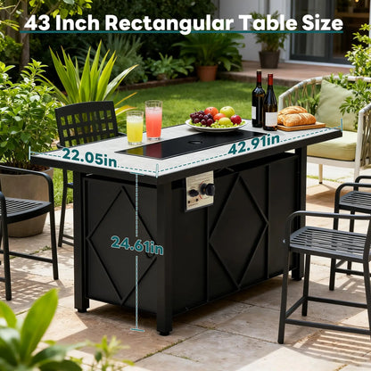 Outdoor Propane Fire Pit