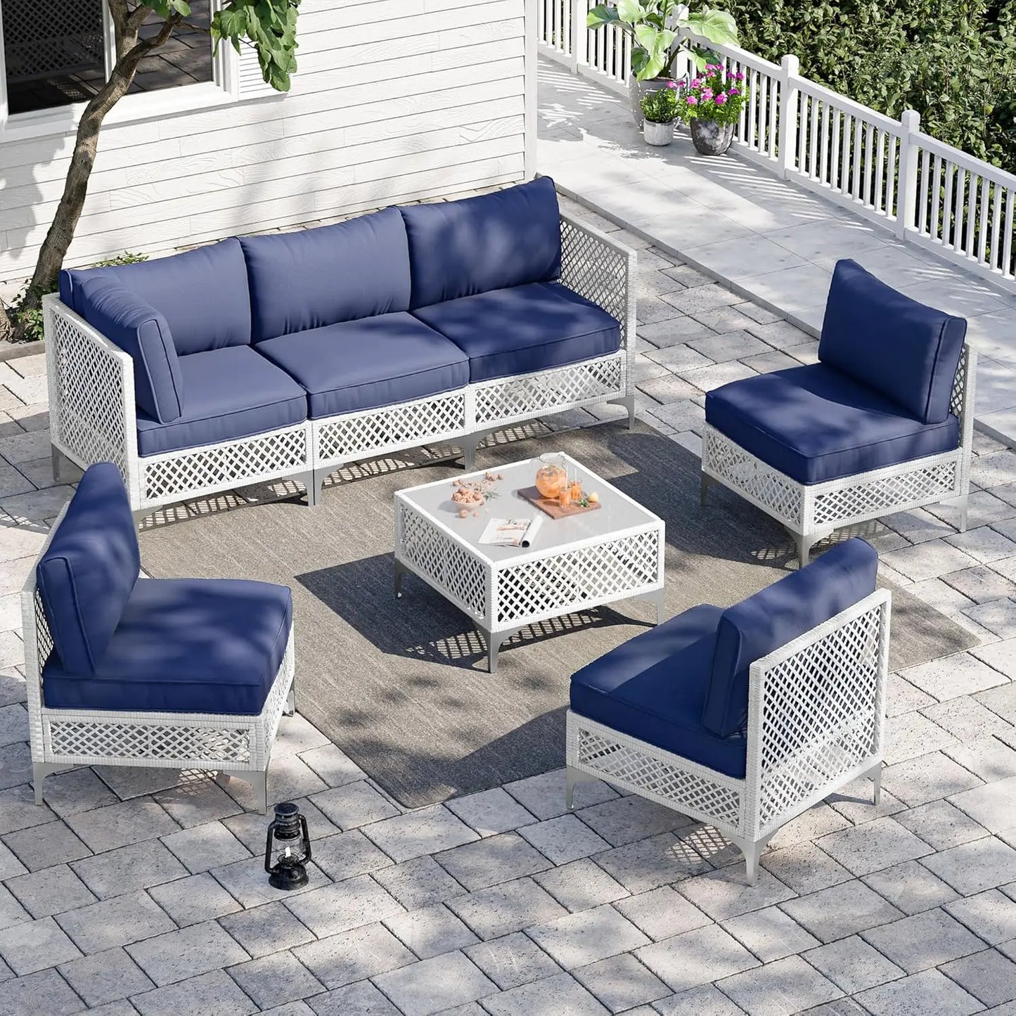 7 Piece Patio Conversation Set