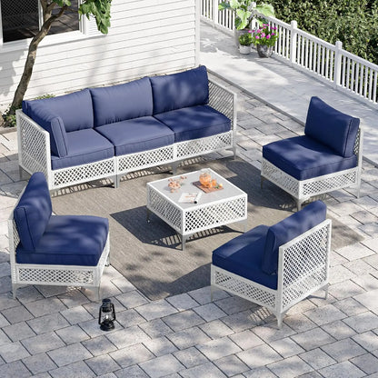 7 Piece Patio Conversation Set