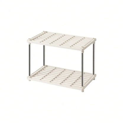 4-Tier Ventilated Shelf Organizer